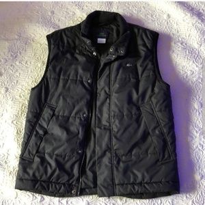 Lacoste black puffer vest